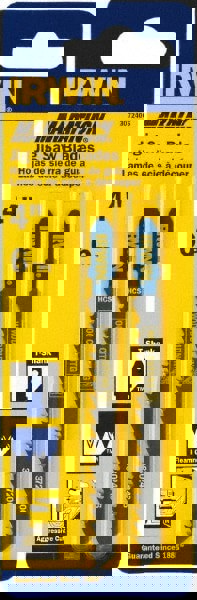 Jigsaw Blade: Carbon Steel, 6 TPI, 0.049